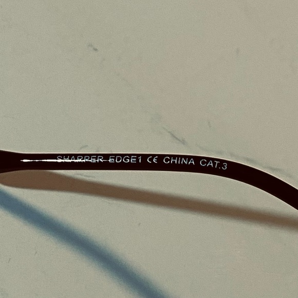 Spitfire Sharper Edge 1 Cat 3, NWT See pictures blue/green lenses silver - Picture 6 of 7